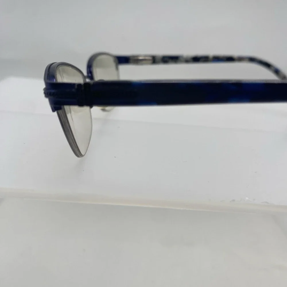 Ted Baker Eyeglasses FRAME ONLY B323 NAV 49-15-130 Multicolor 566